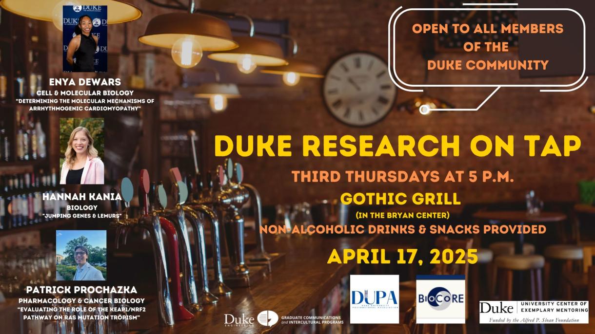 Duke Research on Tap