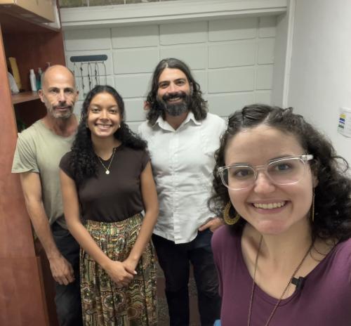 The research team after running our last participant in Cartagena, Colombia.