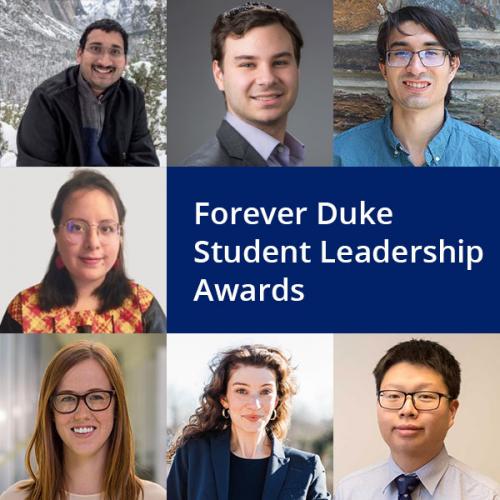 Collage of Forever Duke award winners