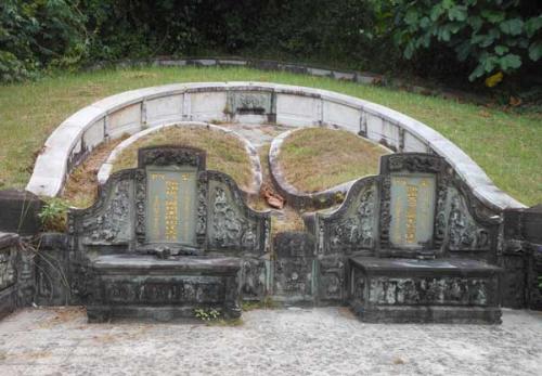 The largest Chinese cemetery outside of China. It is to be destroyed by the Singaporean government to build a road.